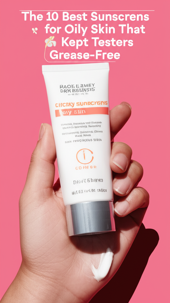 Top 10 Sunscreens for Oily Skin: Grease-Free Favorites - Parlo
