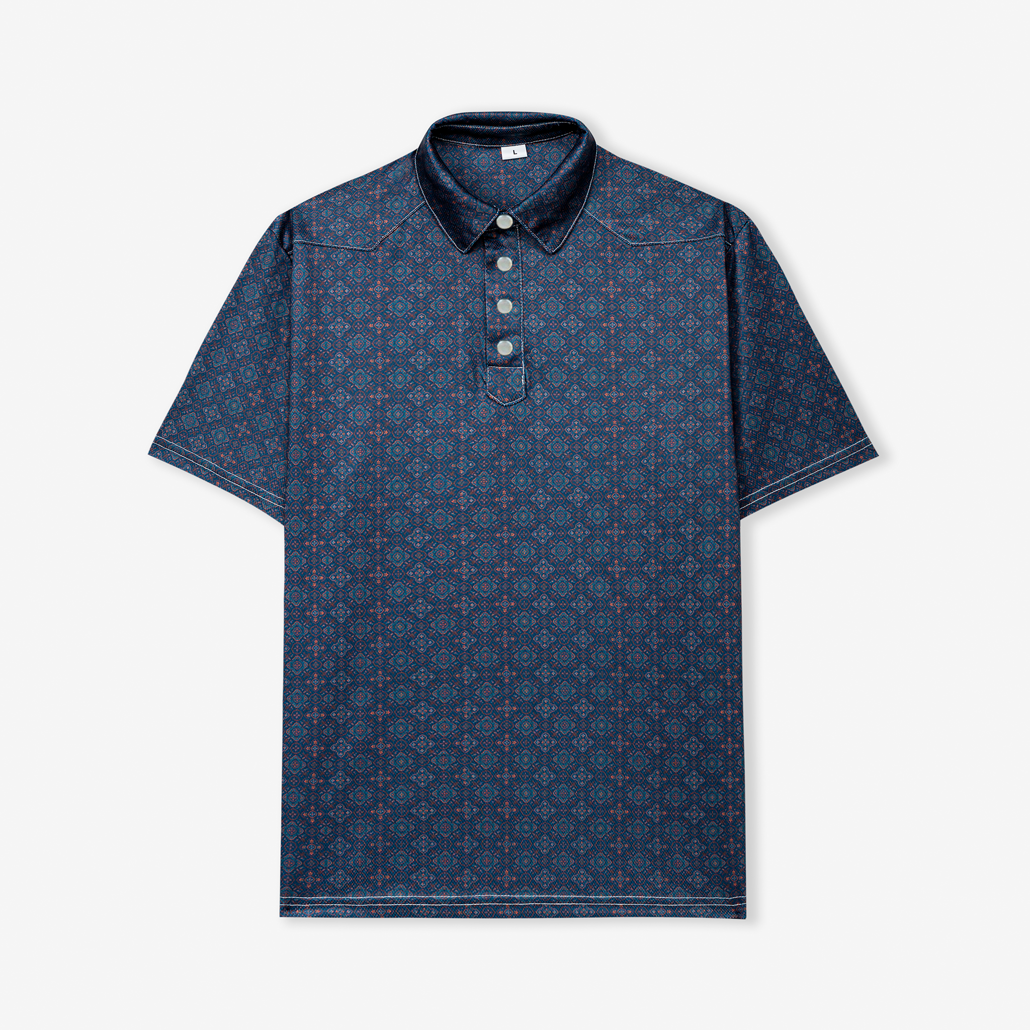 The "Badland" Polo (Pearl Snaps)