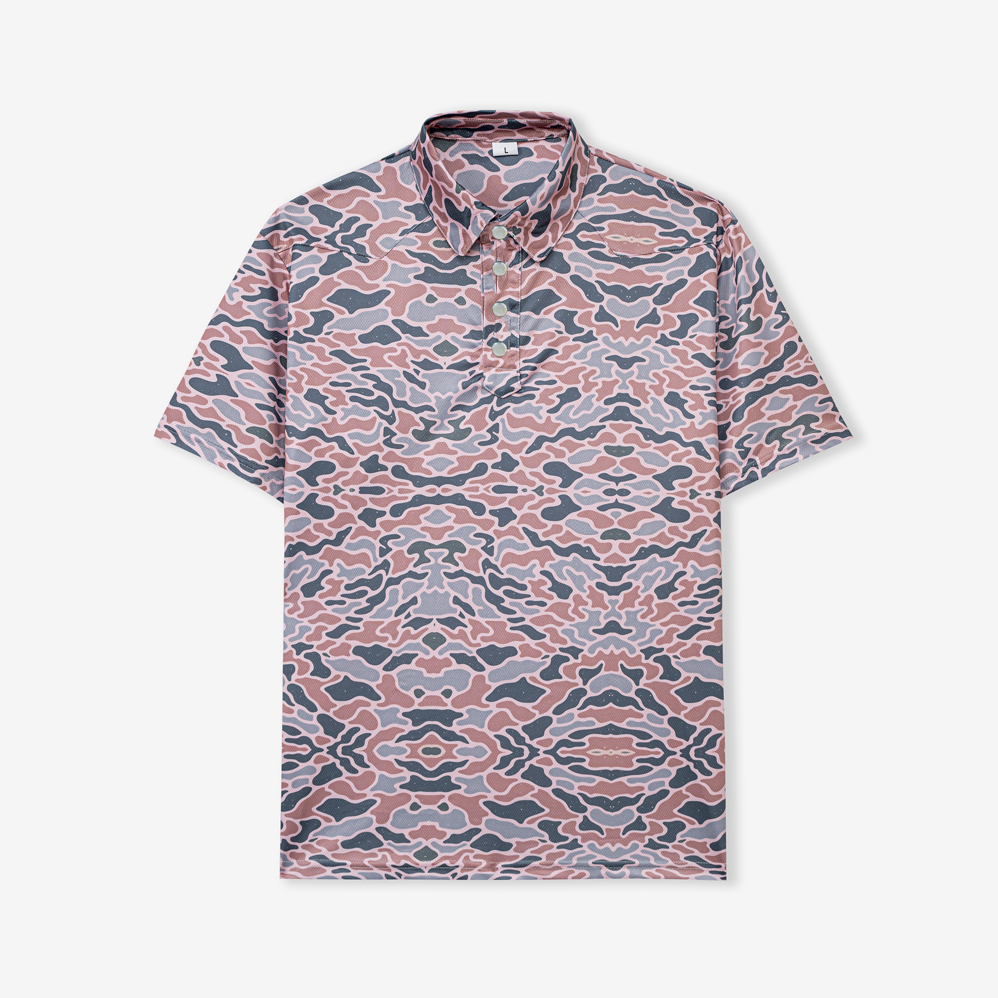 The "Camo" Polo (Pearl Snaps)