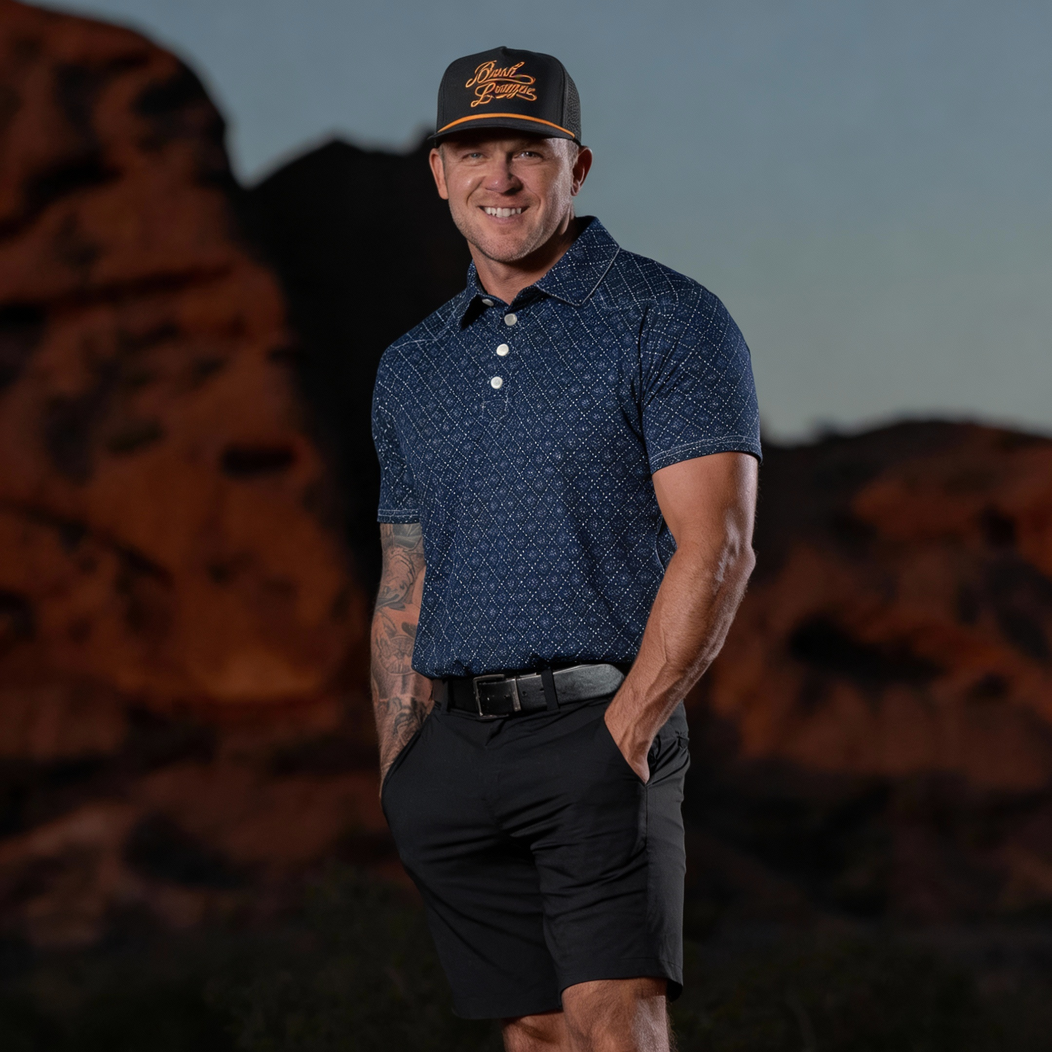 The "Revel" Polo (Pearl Snaps)