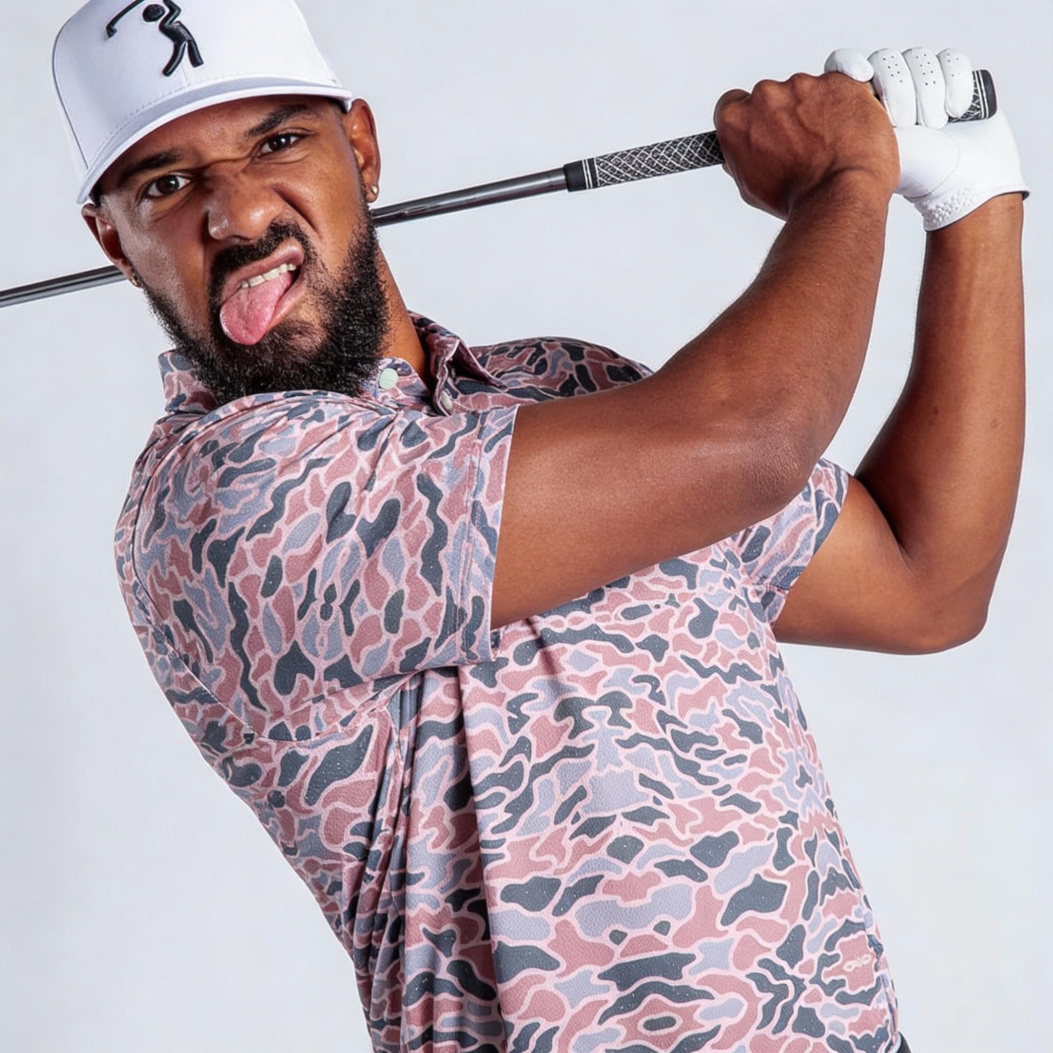 The "Camo" Polo (Pearl Snaps)