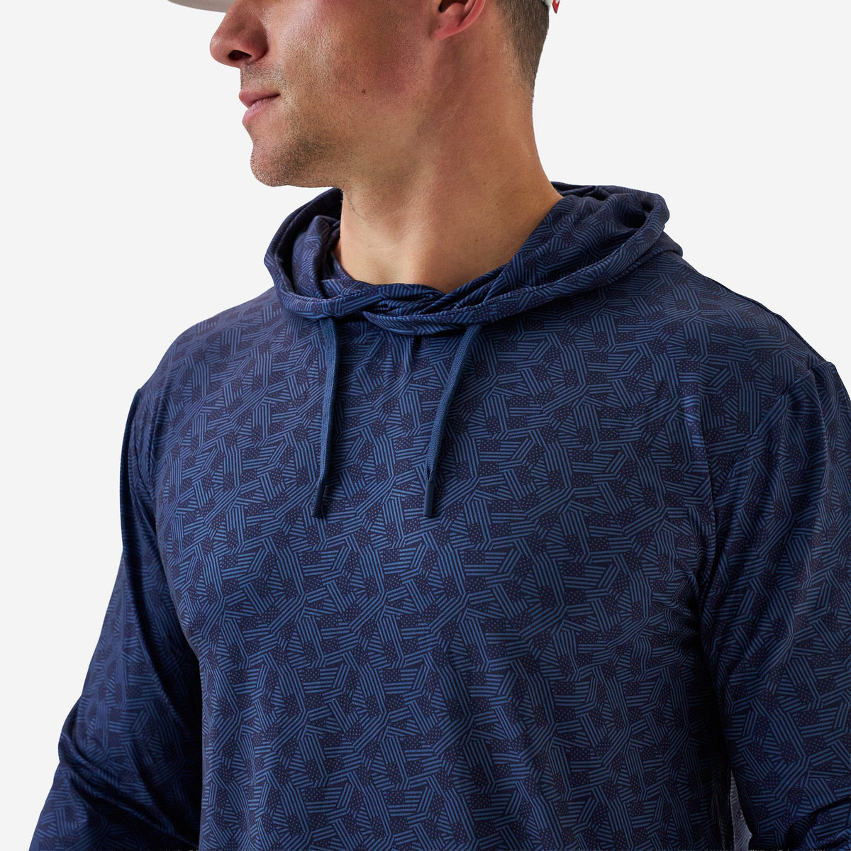 Performance Hoodie - Stars and Stripes - Navy