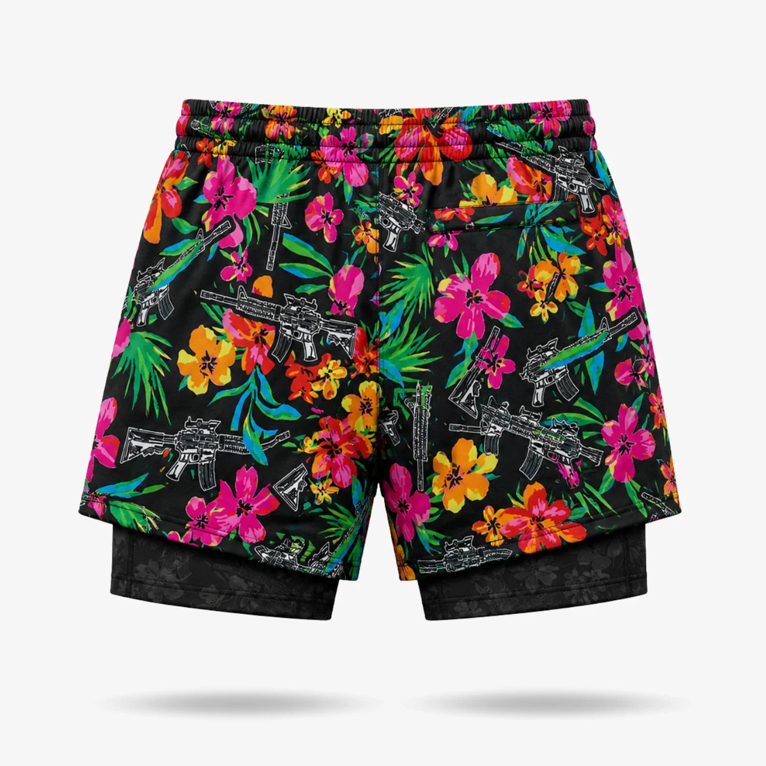 Tropical Firepower Training Shorts